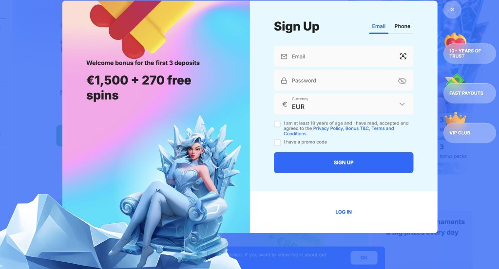 icecasino sign up